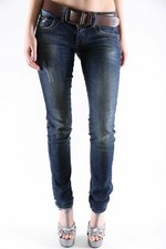 LTB Damen Jeans Hose Molly Oxford 5065  blau reduziert mit kleinem Fehlern