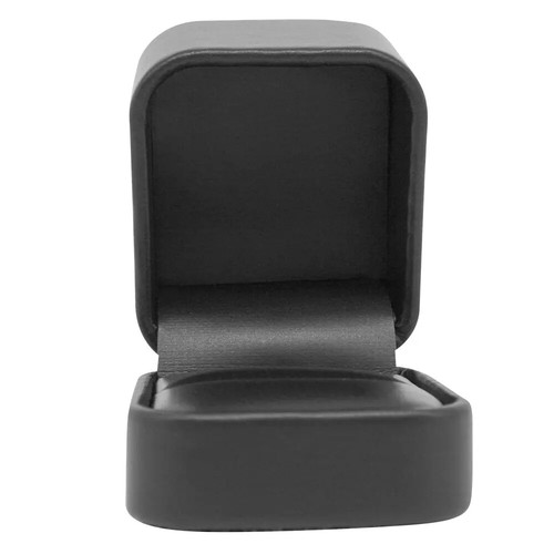 12 Pcs Black Leatherette Jewelry Ring Gift Boxes - Picture 5 of 5