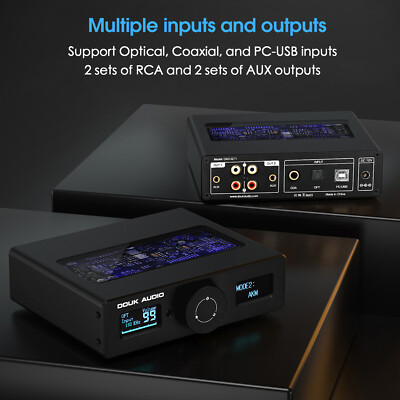 HiFi ESS9038Q2M+AK4493 USB DAC Audio Adapter COAX/OPT D/A