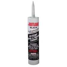 RUTLAND 78 Hi-Temp Stove & Gasket Cement Black 10.3 Oz FREE USA SHIPPING! #78