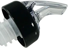 Measured Pourer - Liquor Bottle Pourers - Collared - (3Pk) Made 100% in the USA.