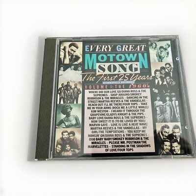 Every Great Motown Song: The First 25 Years - Volume 1: The 1960's; CD