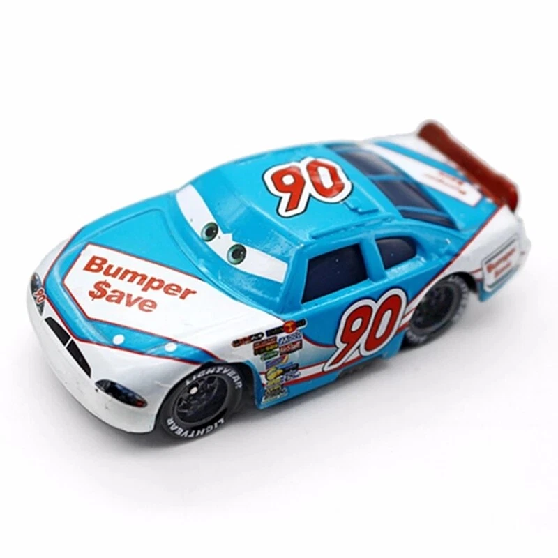 Disney Pixar Cars NO.90 Bumper Racers Pickup Mack Truck Movie Kids Mattel Toy