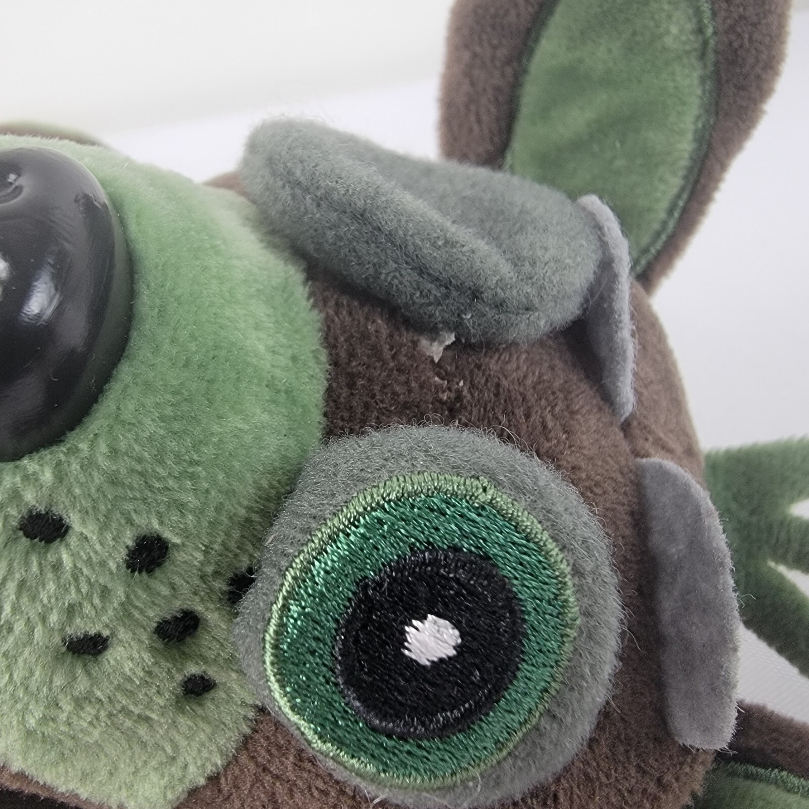 Five Nights At Freddys Phantom Foxy Green Brown Plush Stuffed Toy