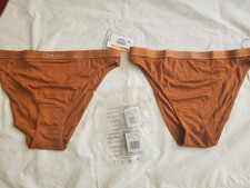 NWT Calvin Klein CK Logo 2 Bikini Panties