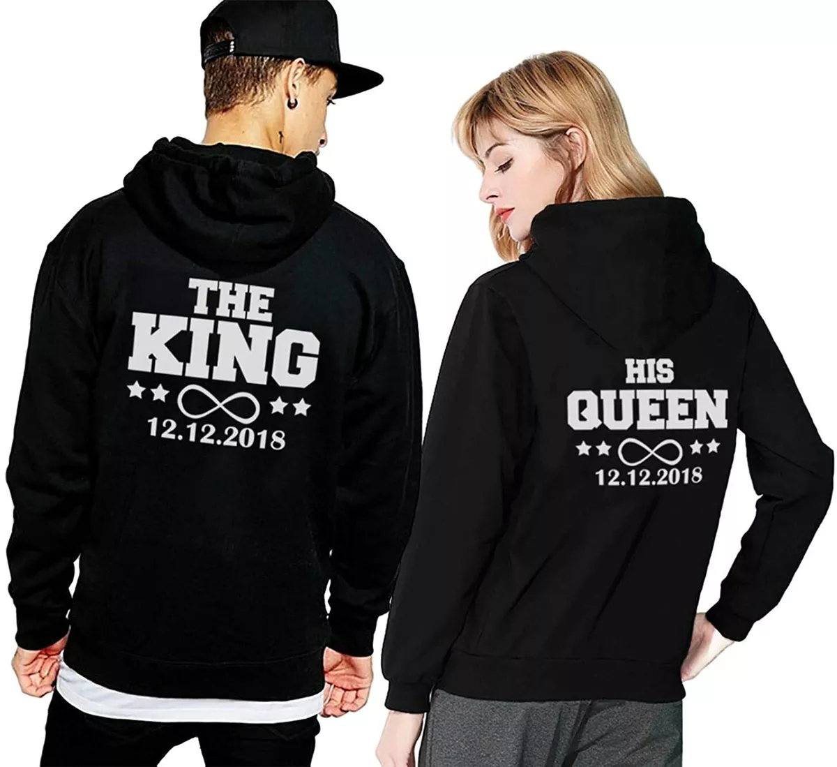Ebay king and 2025 queen hoodies