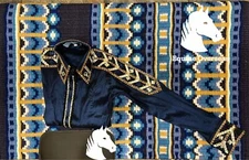 Western Showmanship Horsemanship Pleasure Show Shirt and Matching Show pad 34x40