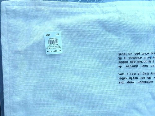 Pottery Barn Pelham Ikat 18" x 18" Embroidered Pillow Cover White/Yellow New - Picture 6 of 6
