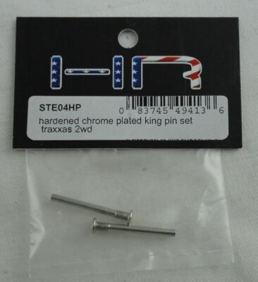 Hardened Chrome Plated Suspension King Pins fits Traxxas 2WD Stampede/Rustler