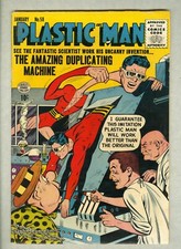 Plastic Man 58 January 1956 VG/FN