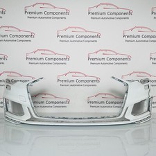 Audi A6 Front Bumper Skin OEM White C8 S Line Avant Saloon 2018 - 2022 [PP156]