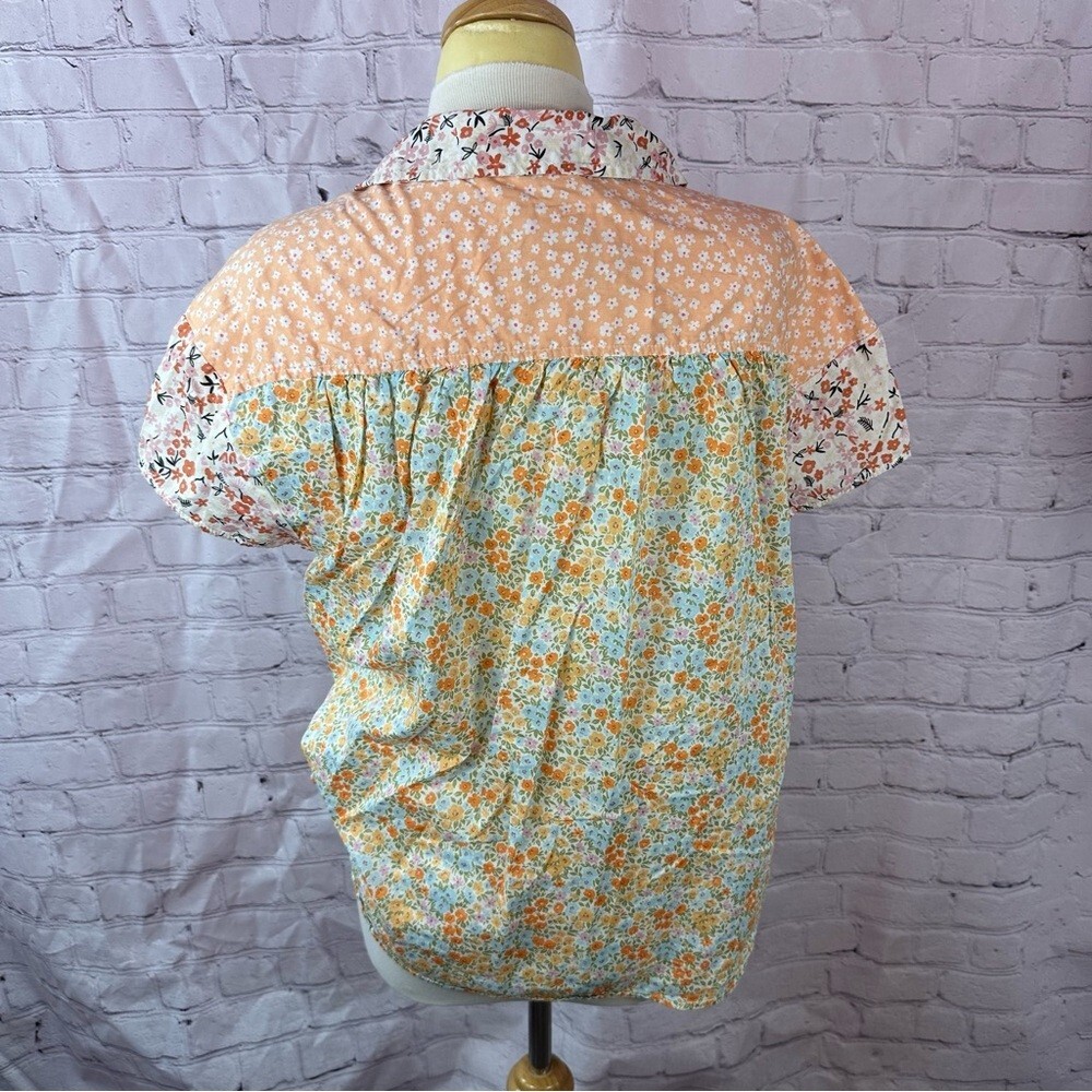 american eagle outfitters patchwork cottagecore f… - image 3