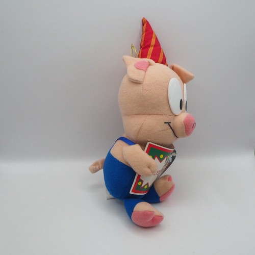 Tiny Toon Hamton J. Pig C1008 Jun Planning Plush 8" Christmas Toy - Picture 6 of 9