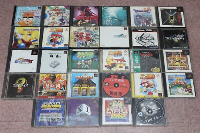 WHOLESALE LOT 28 Japanese PS1 Games PS PlayStation 1 Japan NTSC-J