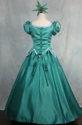 The little Mermaid Princess Ariel costume green Ariel dress Cosplay Costume  | eBay