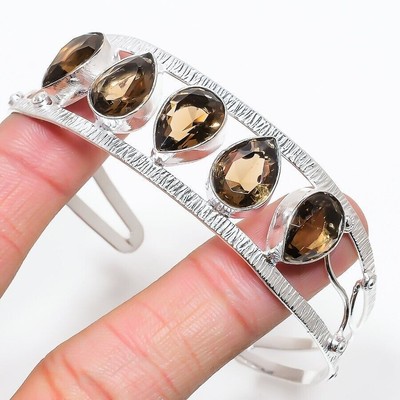 Bracelet Manchette Argenté Pailleté Réglable - Marque VSL - Neuf Avec étiquettes - Pour Fille