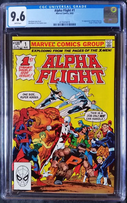 Alpha Flight (1983 1st Series) #1 1st appearances 