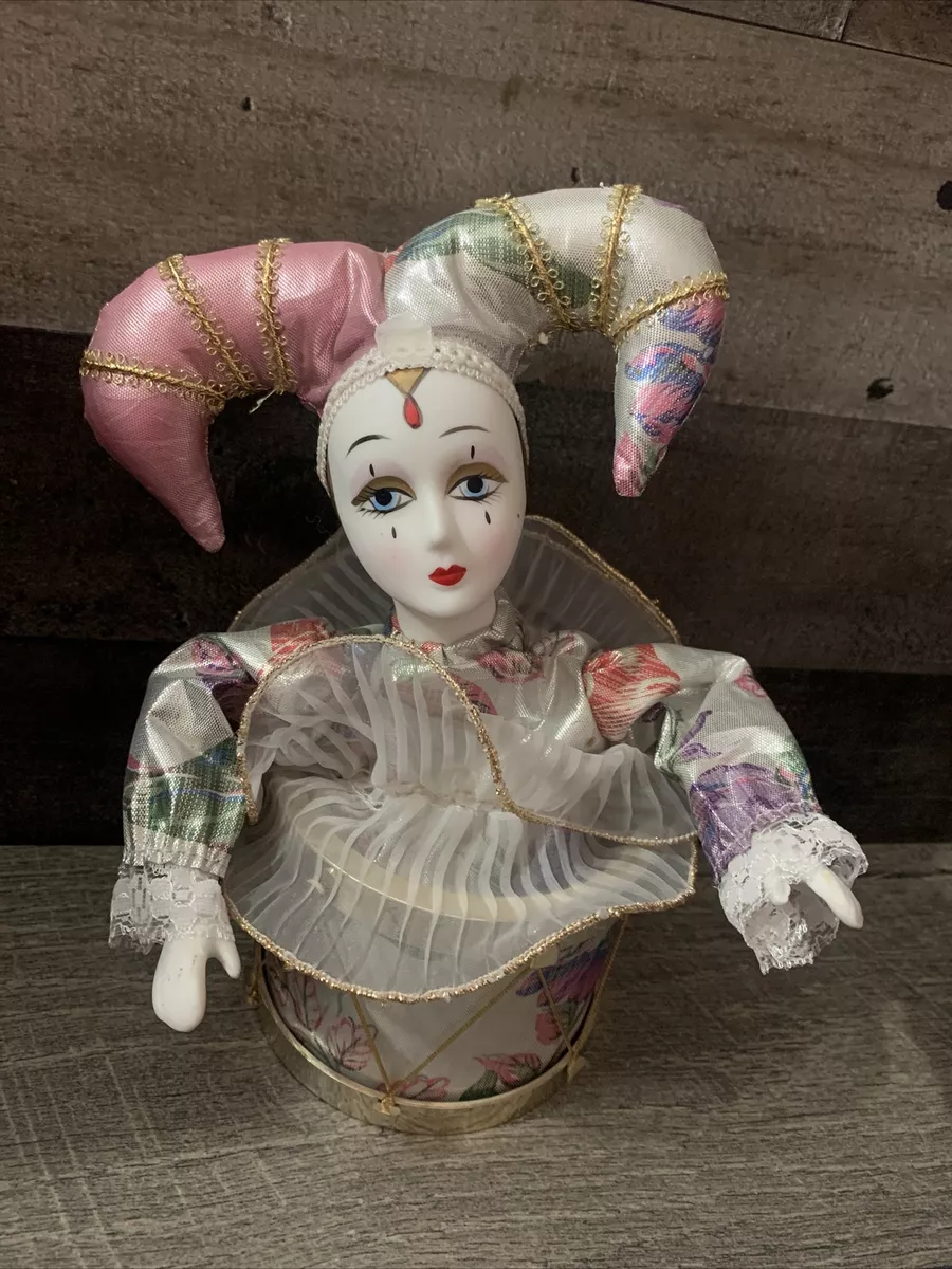 Antique jester doll sale