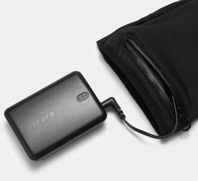 ORORO Heated Liner Gloves for Women and Men, Rechargeable, Medium