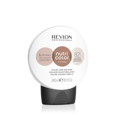 Revlon Nutri Color Filters 821 - Haarfarbe - 240ml - Silver Beige - siber beige