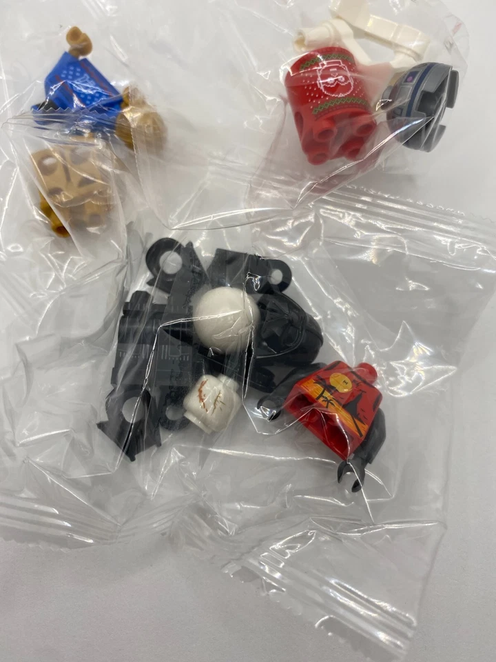 Lego Star Wars Navidad C3PO, Darth Vader y R2D2 Juego de 3 - Nuevo Sellado ¡Raro! Foto 2 de 4