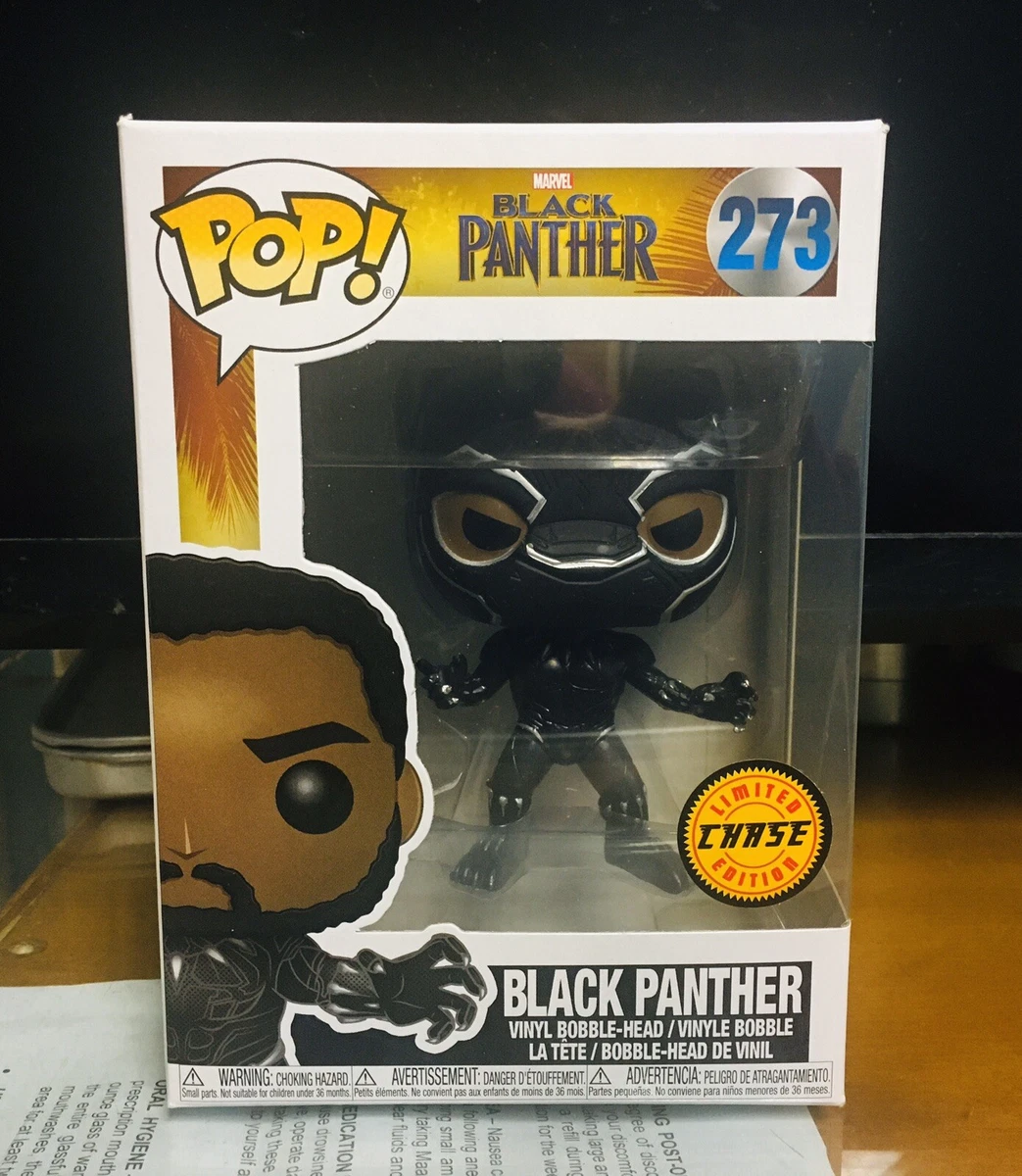Funko POP! Marvel Black Panther #273 Limited Edition CHASE. OOP. RARE. A+Seller