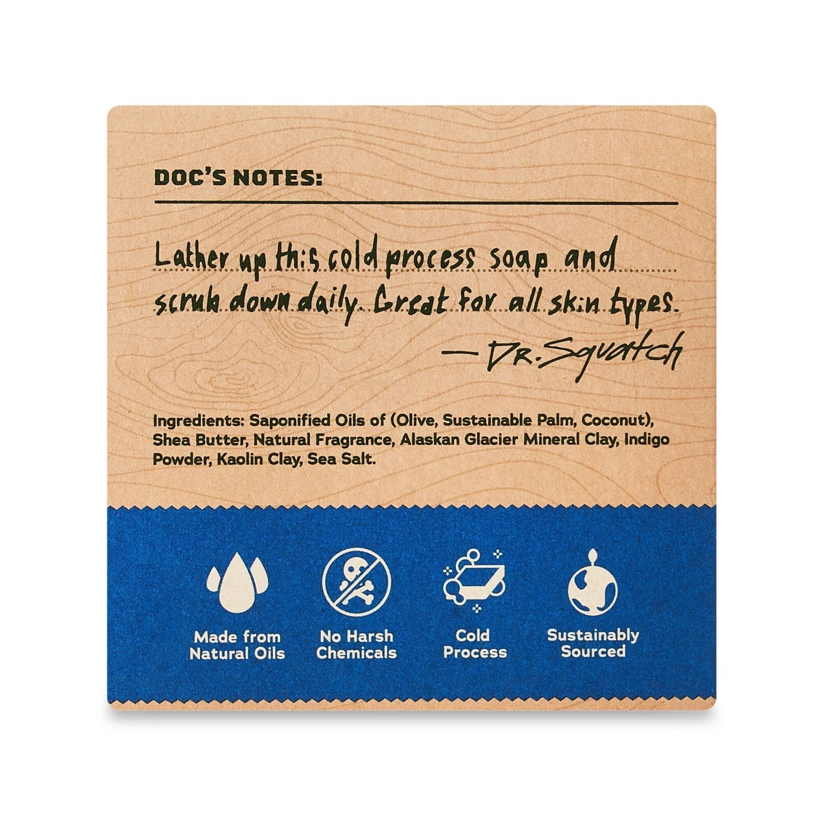 Dr. Squatch Natural Bar Soap, Fresh Falls, 5 oz eBay