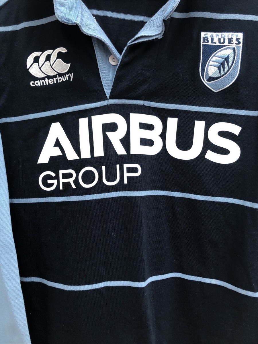 CANTERBURY】Cardiff Blues ラガーシャツ A-3570 CANTERBURY