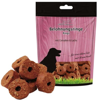 Snack Selection - Belohnungsringe mit Cerealien & Lachs 500g - Hunde Snacks