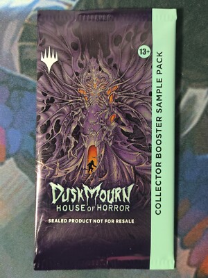 duskmourn collector booster box Sample Pack SEALED | Multi Discount! | | NM | MTG and 80s Duskmourn Collector Booster Box