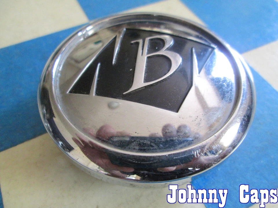 BLACK ICE Wheels [37]  USED CHROME Center Cap # C-VB7-C / SJ807-07  (QTY. 1) - Image 3 of 4