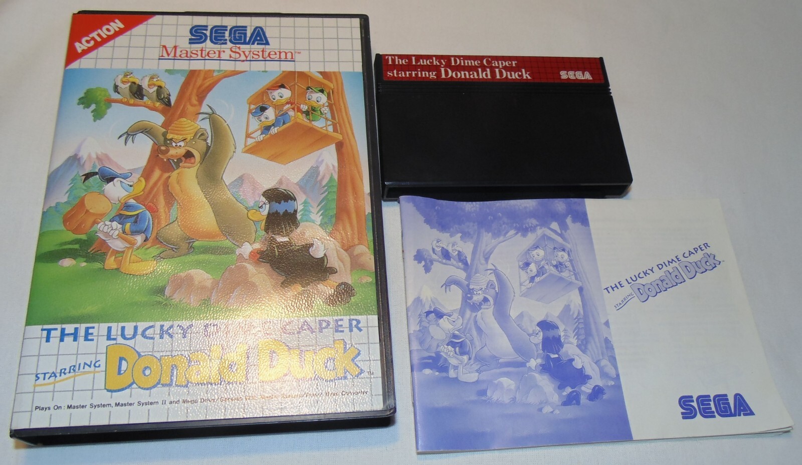 the lucky dime caper starring donald duck  version originale sega master system