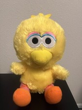 Toy Factory Sesame Street Big Head Baby Big Bird Plush 50 Years and Counting