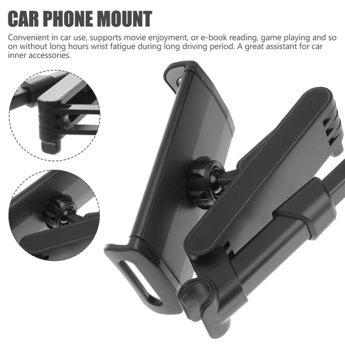 Phone Car Holder Car Phone Mount Adjustable Headrest Tablet Mount - 第 5/12 張圖片