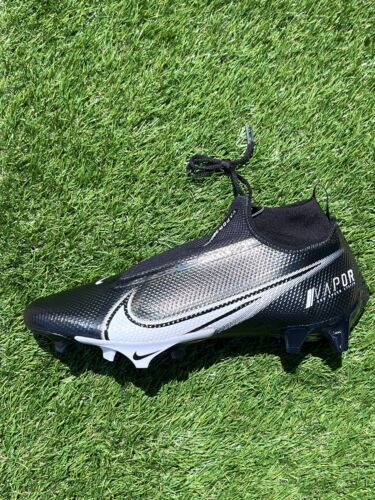 AO8277-001 Size 12 Nike Vapor Edge 360 Pro Football Cleats Black/White