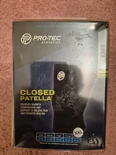 Pro-Tec Athletics Knee Sleeves, Small, Closed Patella, Black