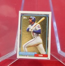 Andre Dawson Micro Mini Topps Gold 1992 Baseball Card #460