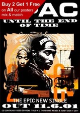 2Pac Tupac Shakur Until The End Of Time 2001 Poster