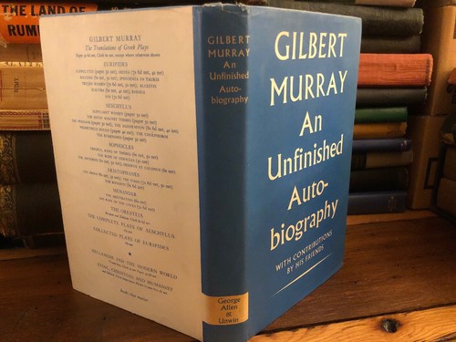 An unfinished autobiography Gilbert Murray 1960 2nd Printing Of 1st Edition HC - 第 1/6 張圖片