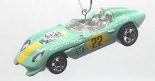 Christmas Ornament for Glory Chaser Cam Am Racer Teal Yellow