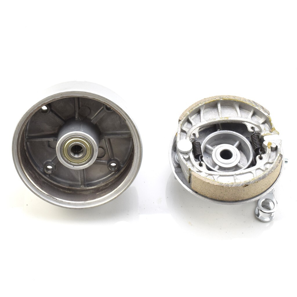 Front & Rear Drum Brake Hub Cover Set For Honda Monkey Z50 Z50R – Skyteam Compatible