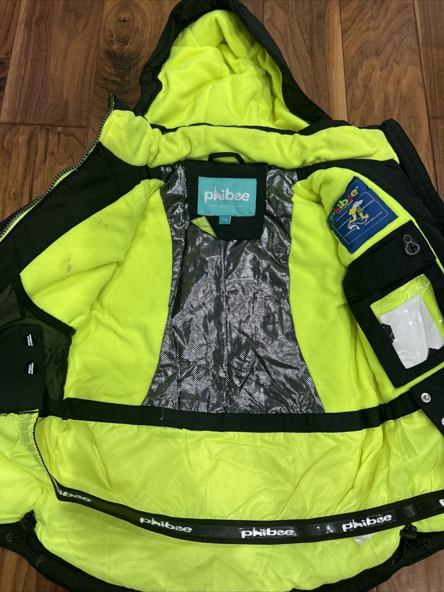 Phibee Kids Medium Outdoor Skiwear Jacket Waterproof Insulated