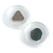 Odd Shape Capsules Holders For Ancient Coins or Stones 6 Lighthouse Up to 35mm