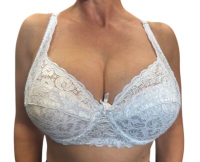  Damen BH mit Bügel Bügel mit Spitze und leichten Push Up Effekt  75A-100D