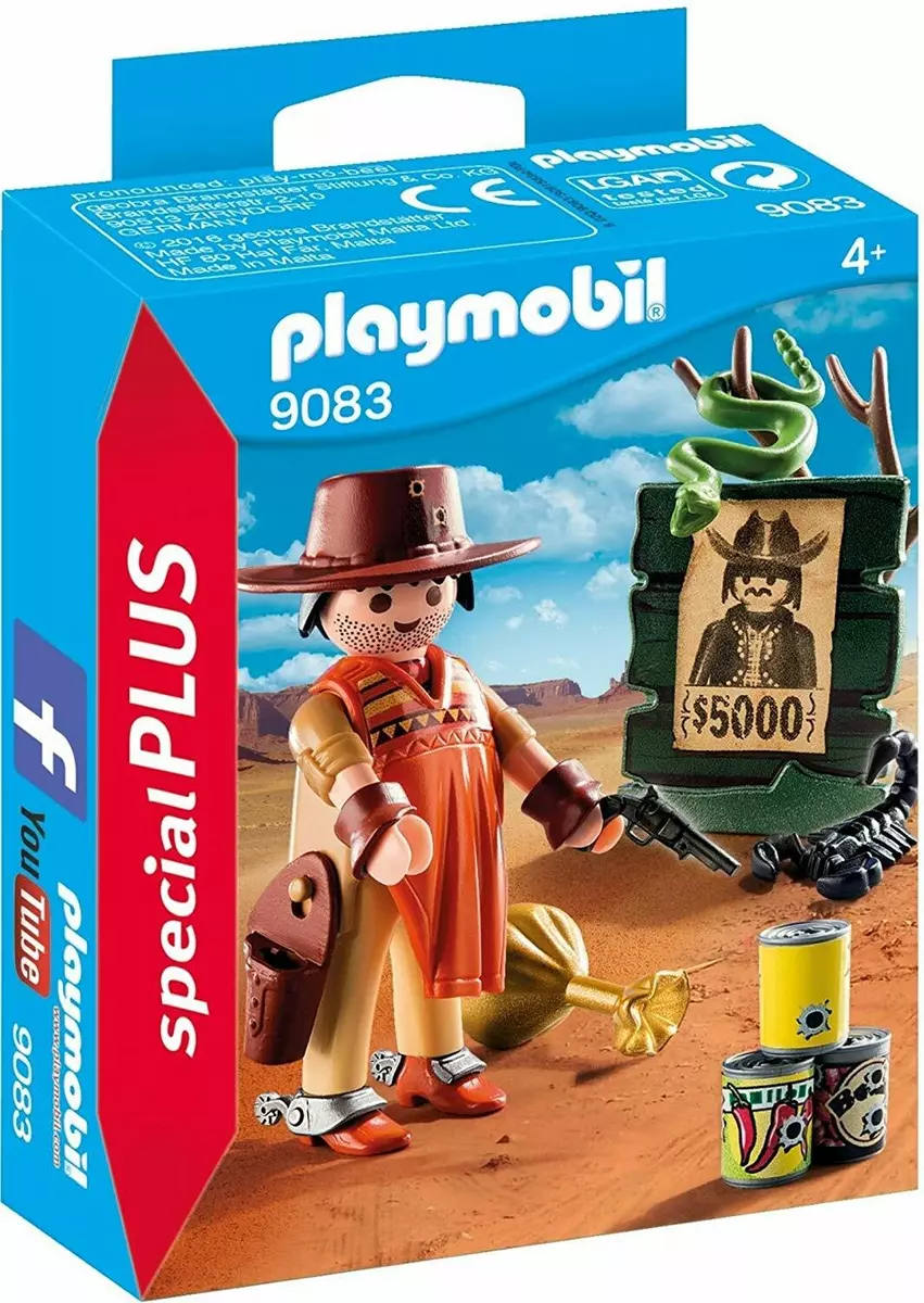 Playmobil Cowboy with Wanted Poster Building Set