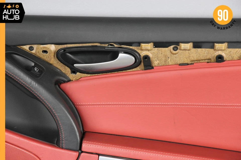 03-06 Panel de puerta interior lado derecho rojo mercedes r230 sl55 sl65 amg Foto 3 de 4