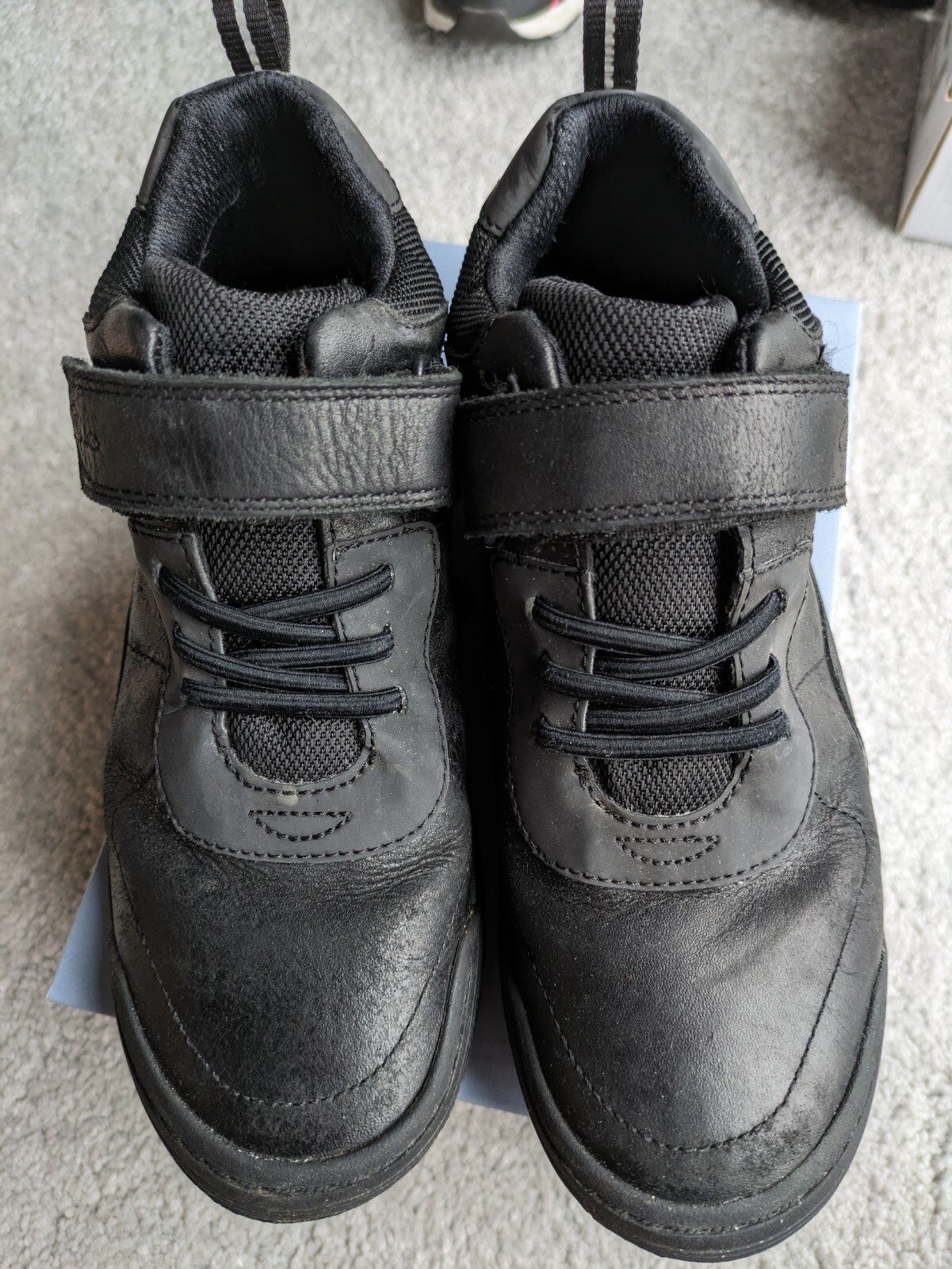 Boys School Shoes. Clarks Size 2 F Goretex eBay