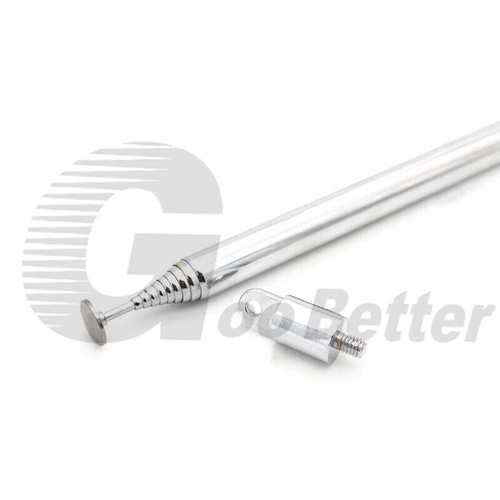 1.2m SMA Telescopic Aerial Antenna For TV Radio DAB AM/FM Replacement Connector - Afbeelding 8 van 8