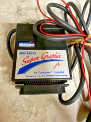 Xetec Super Graphix Jr printer interface - for Commodore computers - un tested 