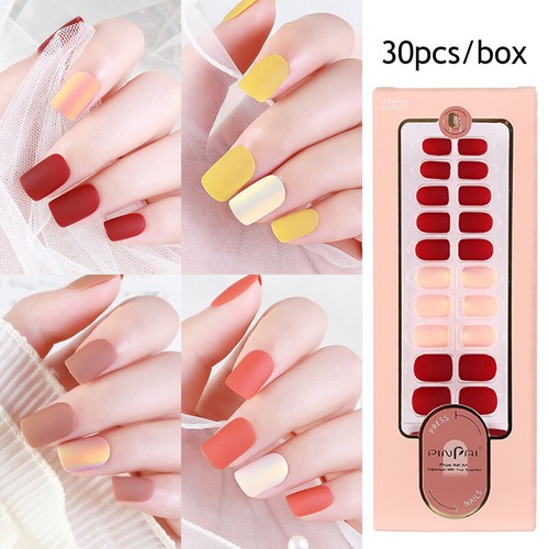 Artificial Nail Extension Press On Nail Matte Short Square 34PCS False Nail New* | eBay Artificial Nail Extension Press On Nail Matte Short Square 34PCS False Nail New* | eBay